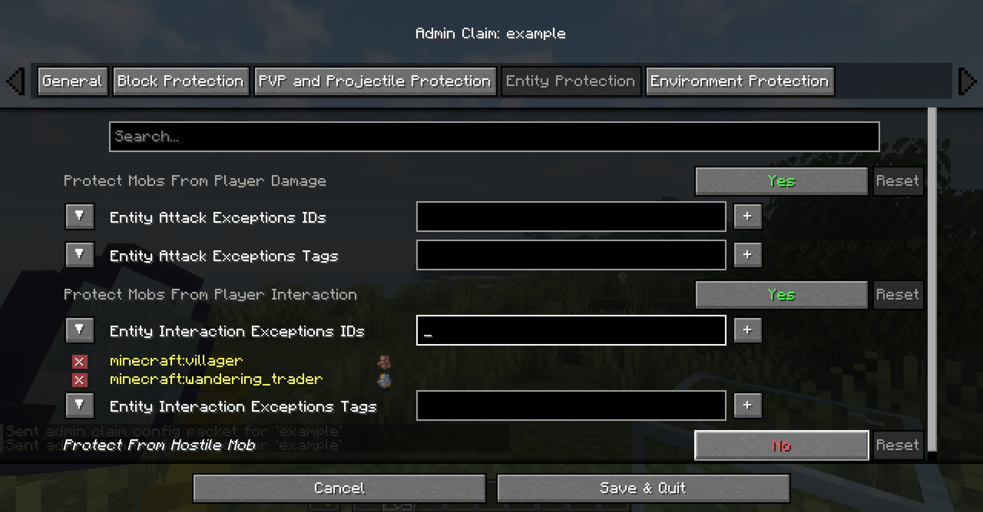 Admin Claim Configuration