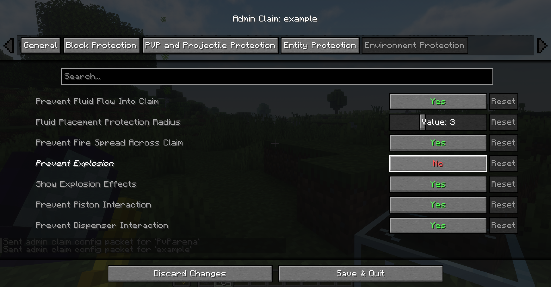 Admin Claim Configuration