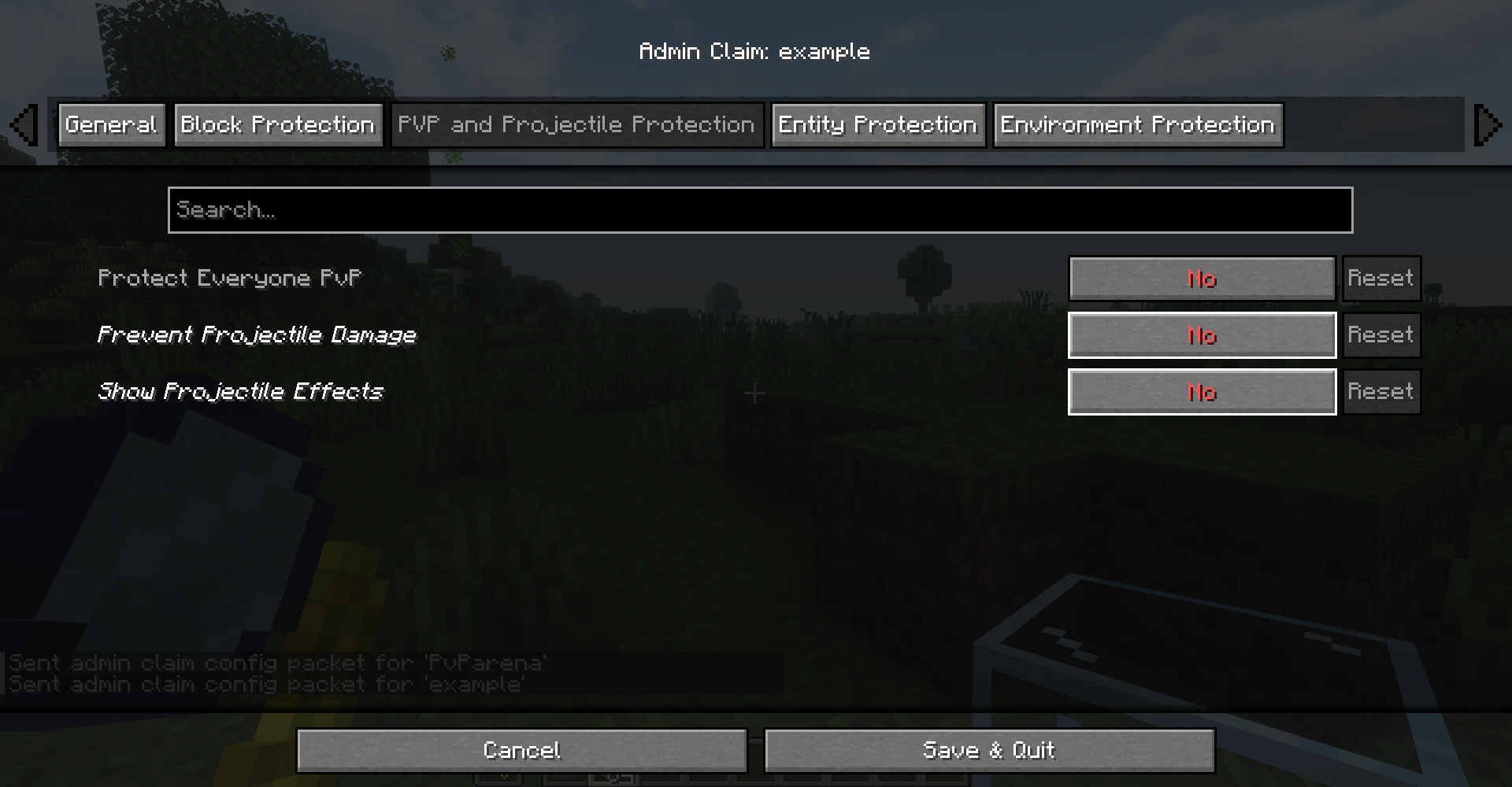 Admin Claim Configuration